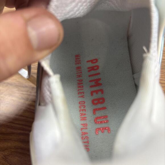 Adidas Ultraboost 20 FV8336 Running Shoes Women's Size 10.5 White Iridescent - Picture 8 of 14